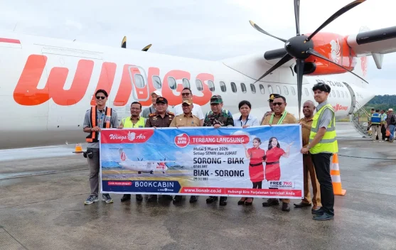Pembukaan Penerbangan Biak-Sorong Berdampak Terhadap Kabupaten Supiori