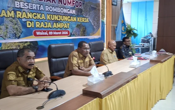 Bupati Raja Ampat Sambut Positif  Kunker Bupati Biak Numfor