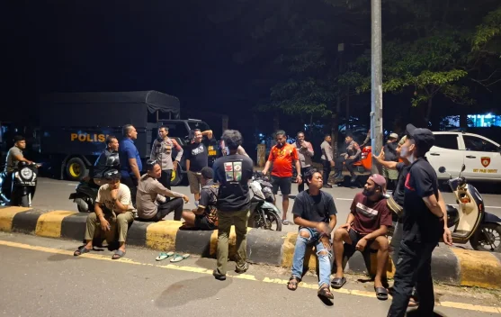 Satreskrim Polres Biak Intens Patroli Malam Cegah Kejahatan