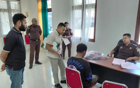 Berkas P21,Polres Biak Numfor Limpahkan Kasus Pencurian ke Kejaksaan