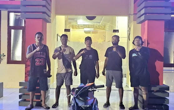 Kembali,Polres Biak Numfor Ungkap Kasus Pencurian Kendaraan