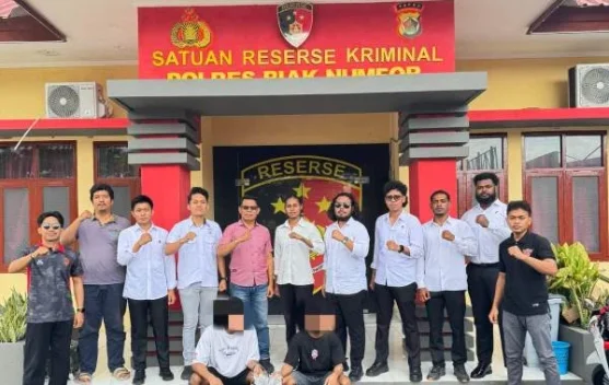Berkas P21, Polres Biak Numfor Serahkan Pelaku dan BB Tindak Pidana Pengeroyokan