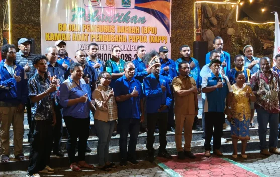 Badan Pengurus KAPP Biak Periode 2026-2031 resmi dilantik