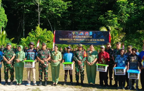 TMMD Ke-128 Resmi Ditutup Perkuat Sinergitas Lintas Sektor