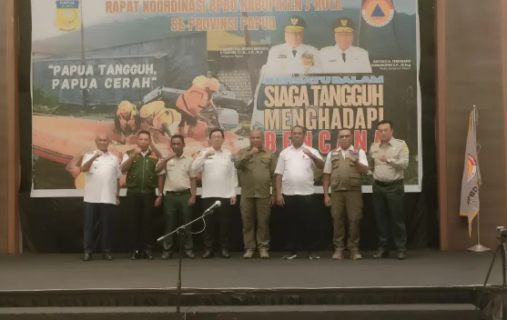 Rakorda BPBD Papua 2026: “Bersatu dalam Siaga, Tangguh Menghadapi Bencana”