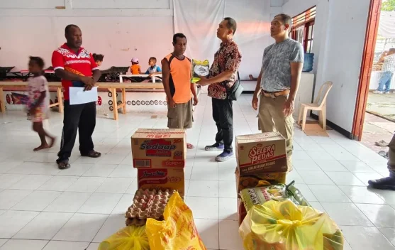 Pemkab Biak Pastikan Pengungsi Ledakan Bom Tidak Sendiri