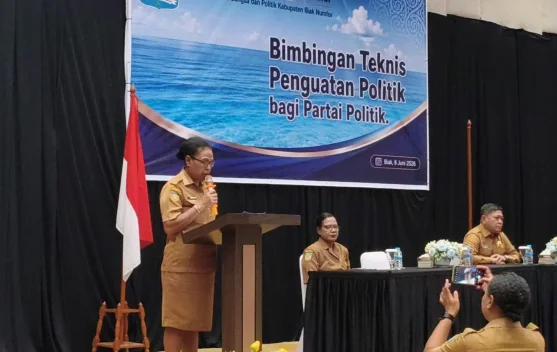 Kesbangpol Perkuat Integritas dan Kapasitas Kader Partai Politik