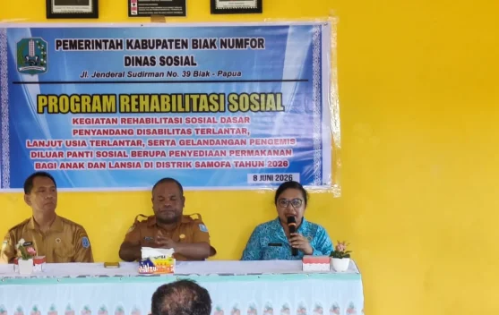 Ketua TP PKK Biak Numfor :  Posyandu Cegah Stunting Anak