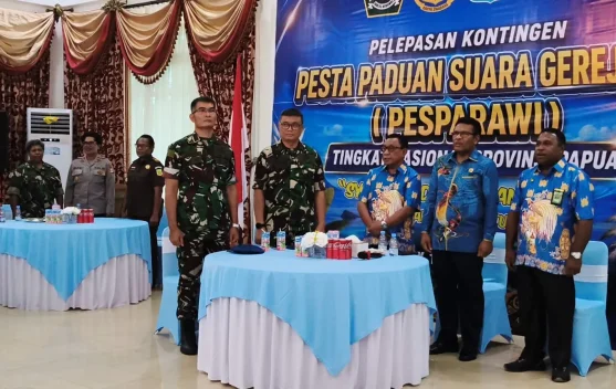 Ketum LPPD Biak Optimis Kontingen Pesparawi Biak Berprestasi