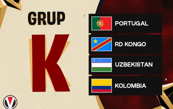 Jadwal Grup K Piala Dunia 2026