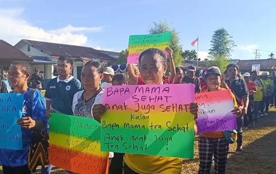 Kampanye “Orang Tua Hebat, Anak Cerdas dan Sehat” Perkuat Peran serta Orang Tua di Biak