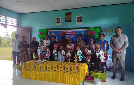 KB Wirewit Darfuar Menamatkan 8 Anak,Siap Masuk Sekolah Dasar