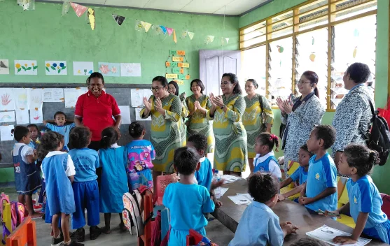 Imelda Wospakrik Tegaskan PAUD Fondasi Karakter Anak Biak