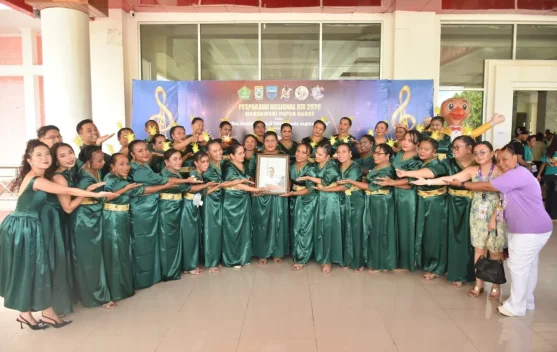 Semangat PSW Biak Menyala di Panggung Pesparawi Nasional
