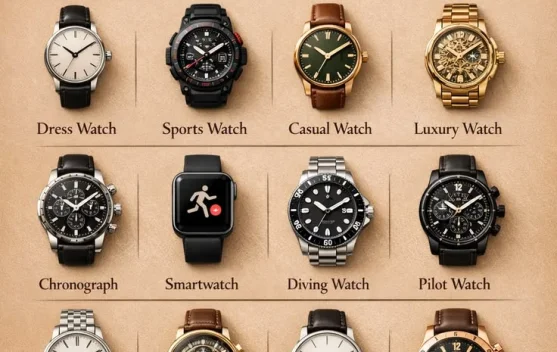 Kenali Istilah Jenis Jam Tangan, dari Analog hingga Pocket Watch
