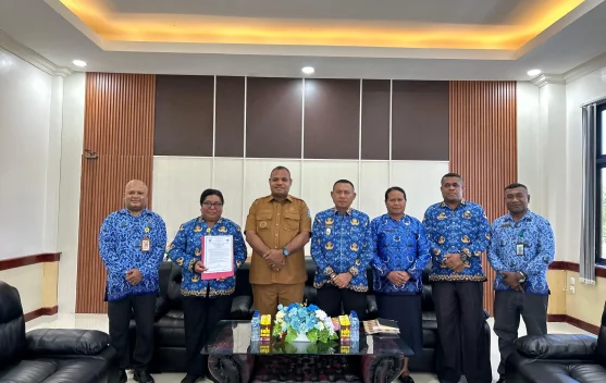 PKS Dengan Bupati, Layanan Pertanahan di Supiori Semakin Dekat ke Masyarakat