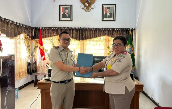 Sertijab Kepala Kantor Pertanahan Biak Numfor, Komitmen  Perkuat Pelayanan