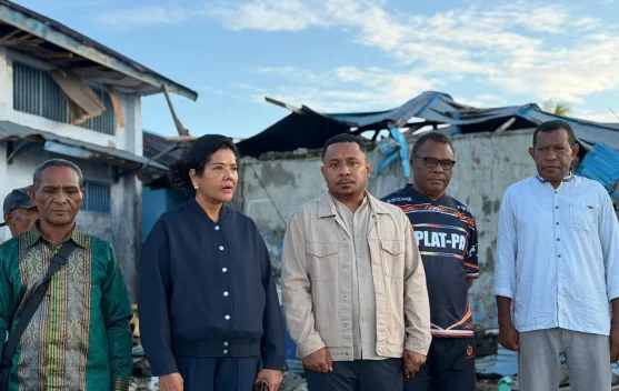 Yanni Kunjungi Lokasi Ledakan Bom, Usulkan Pembersihan Sisa- Amunisi