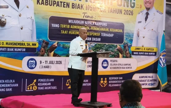 Sebanyak 254 Kepala Kampung di Biak Tingkatkan Kapasitas