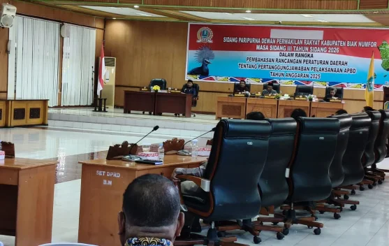 DPRK Biak Sahkan Raperda Pertanggungjawaban APBD 2025