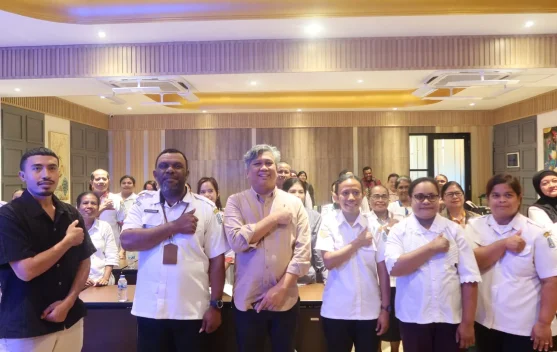Pelatihan Sanitasi Sekolah yang Ramah Iklim, dan Inklusif Bagi SD di Biak Numfor