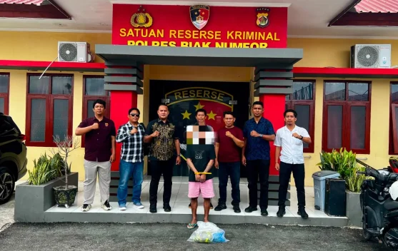 Cekcok Uang Parkir Berujung Nyawa, Tersangka Resmi Diserahkan ke Kejaksaan Biak