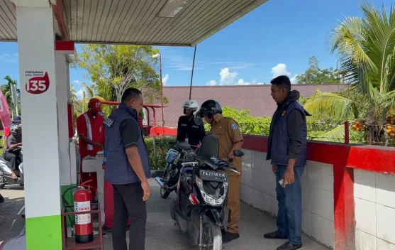 Polres Biak Numfor Tertibkan Penyalahgunaan BBM Subsidi dan Antrean Panjang SPBU