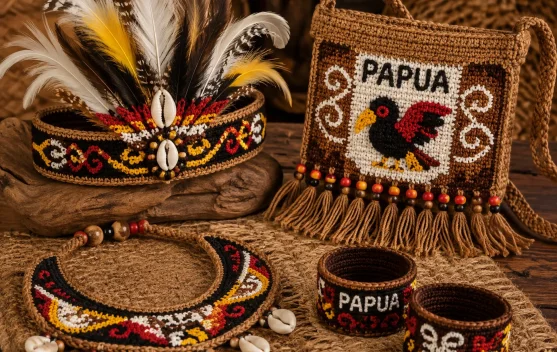 Merajut Budaya Papua, Menenun Masa Depan Anak