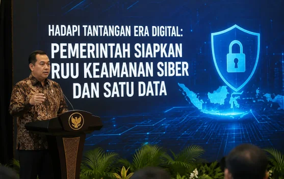 Hadapi Tantangan Era Digital: Pemerintah Siapkan RUU Keamanan Siber dan Satu Data
