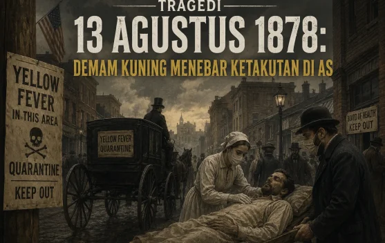 Tragedi 13 Agustus 1878: Demam Kuning Menebar Ketakutan di AS