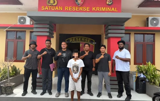 Satreskrim Polres Biak Numfor Amankan Residivis Pelaku Penganiayaan