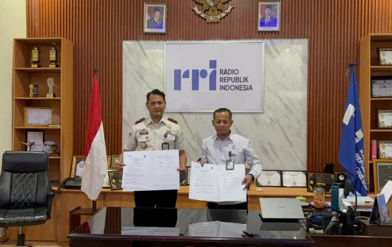 RRI dan Imigrasi Kelas II Biak Perkuat Kerja Sama Publikasi Layanan Keimigrasian
