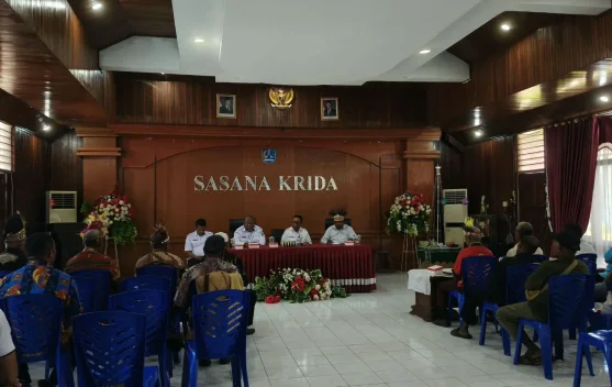 Pemda Biak Libatkan Tokoh Adat Sosialisasi Bandara Antariksa