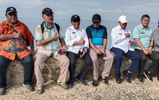 Bupati Biak Tinjau Pelayanan di Kepulauan Aimando Padaido