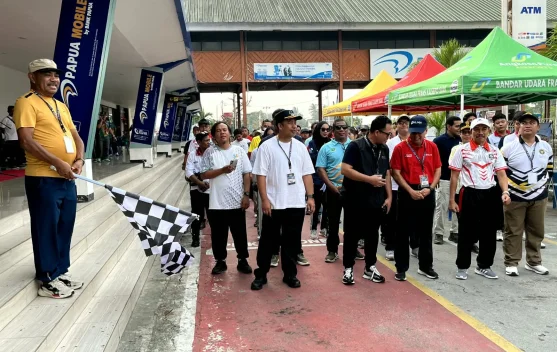 Sambut Harhubnas ke-55, Insan Perhubungan Biak Numfor Gelar Jalan Sehat dan CKG
