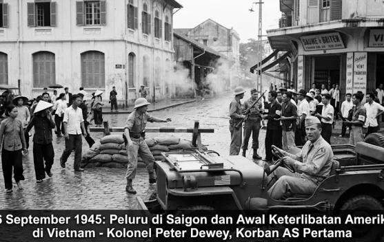 26 September 1945: Peluru di Saigon dan Awal Keterlibatan Amerika di Vietnam