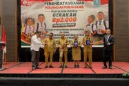 BPR Bosnik Gandeng Dikdaya Biak Dorong Gerakan Menabung Rp2.000
