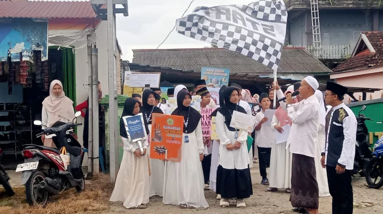 MI IT Nurul Haq Kaur Gelar Pawai Ramadhan