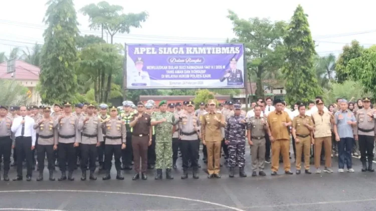Polres Kaur Siagakan Personel Amankan Ibadah Ramadan