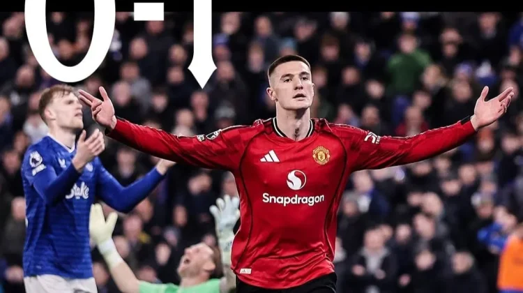 Liga Inggris 2025/2026, MU Menang 1-0 Atas Everton