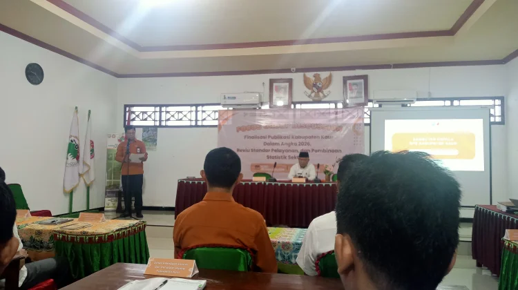 BPS Kaur Gelar FGD Publikasi Kaur Dalam Angka