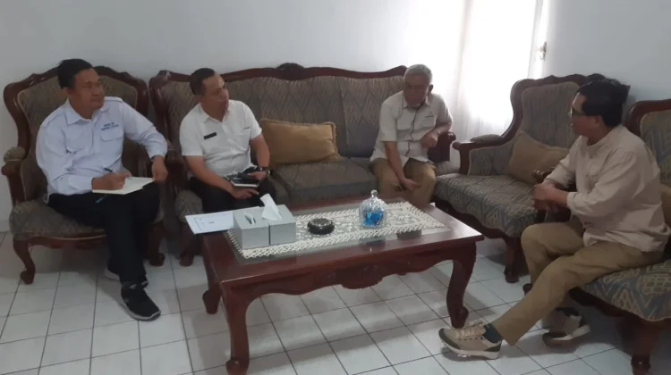 Kabid Prasarana Infrastruktur BS Koordinasi ke Satker PPKP Terkait RTLH