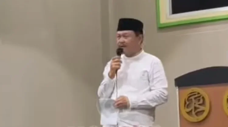 Pemkab BS Safri Ramdan di Masjid Masjid Al-Muhajirin Lubuk Ladung