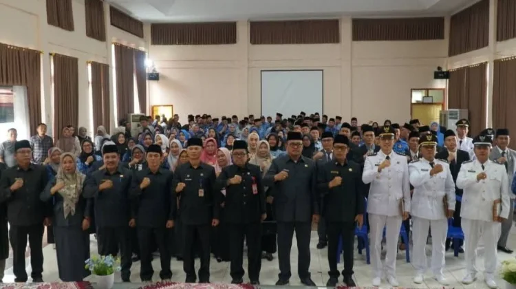 Sekda BS Lantik 145 Pejabat Eselon III dan IV Dilingkungan Pemkab BS