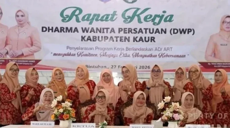 DWP Kabupaten Kaur Melaksanakan Rapat Kerja dan Evaluasi Program PKK