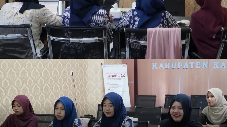 BPS Kaur Laksanakan Pelatihan Survey Produksi Hortikultura 2026