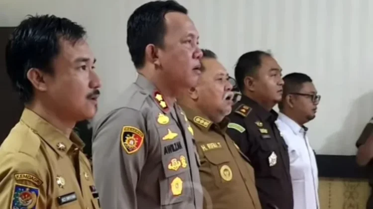 Bupati Bengkulu Selatan Mengikuti Rakor Lintas Sektor Terkait Oprasi Nala