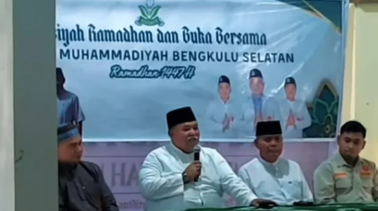Bupati BS Hadir Tausiah Ramdan Diselenggarakan Pemuda Muhammadiyah
