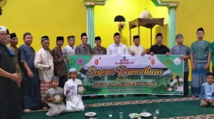 KUA Kaur Utara Bersama STIT Alquranyyah Safari Ramadan