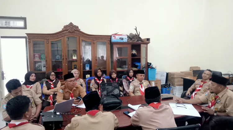 Kwarcab Pramuka Kaur Rakor Pembentukan Saka dan Petugas Mudik